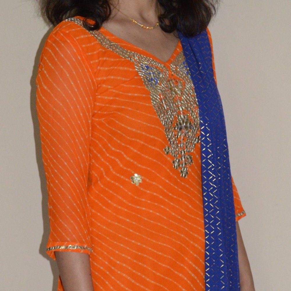 **** FANCY PARTY WEAR SALWAR PALAZZO SET NEW ***